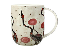 Load image into Gallery viewer, Melanie Hava Jugaig-Bana-Wabu Mug 440ml - Brolgas