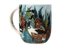 Load image into Gallery viewer, Melanie Hava Jugaig-Bana-Wabu Mug 440ml - Jabirus Blue