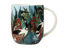 Load image into Gallery viewer, Melanie Hava Jugaig-Bana-Wabu Mug 440ml - Jabirus Blue
