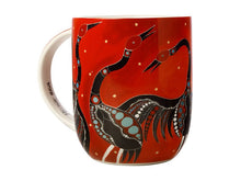 Load image into Gallery viewer, Melanie Hava Jugaig-Bana-Wabu Mug 440ml - Brolgas' Symphony