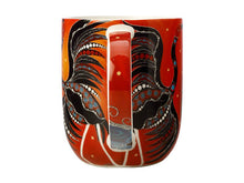 Load image into Gallery viewer, Melanie Hava Jugaig-Bana-Wabu Mug 440ml - Brolgas' Symphony