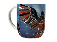 Load image into Gallery viewer, Melanie Hava Jugaig-Bana-Wabu Mug 440ml - Black Cockatoos