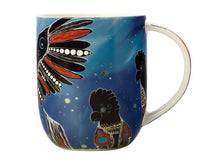 Load image into Gallery viewer, Melanie Hava Jugaig-Bana-Wabu Mug 440ml - Black Cockatoos