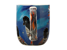 Load image into Gallery viewer, Melanie Hava Jugaig-Bana-Wabu Mug 440ml - Black Cockatoos