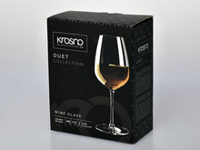 Load image into Gallery viewer, Krosno Duet White Wine Glass 460ml Set of 2 Gift Boxed
