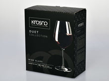 Load image into Gallery viewer, Krosno Duet Red Wine Glass 580ml Set of 2 Gift Boxed