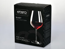 Load image into Gallery viewer, Krosno Duet Red Wine Glass 700ml Set of 2 Gift Boxed
