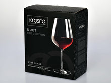Load image into Gallery viewer, Krosno Duet Red Wine Glass 700ml Set of 2 Gift Boxed
