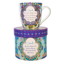 Load image into Gallery viewer, Intrinsic Mug with Inspirational Quote - Create