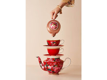 Load image into Gallery viewer, Maxwell & Williams Teas & C's Silk Road Cherry Red - Teapot with Infuser 1L