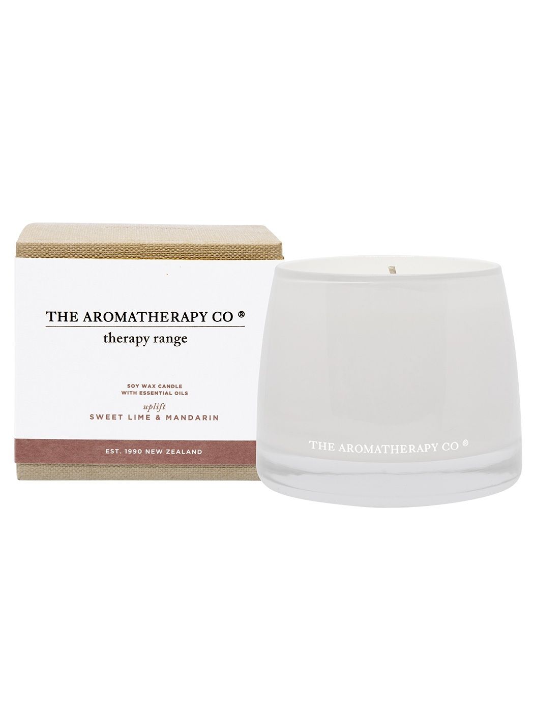 The Aromatherapy Co. - Therapy Candle - Sweet Lime & Mandarin