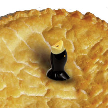 Load image into Gallery viewer, Appetito Porcelain Blackbird Pie Funnel
