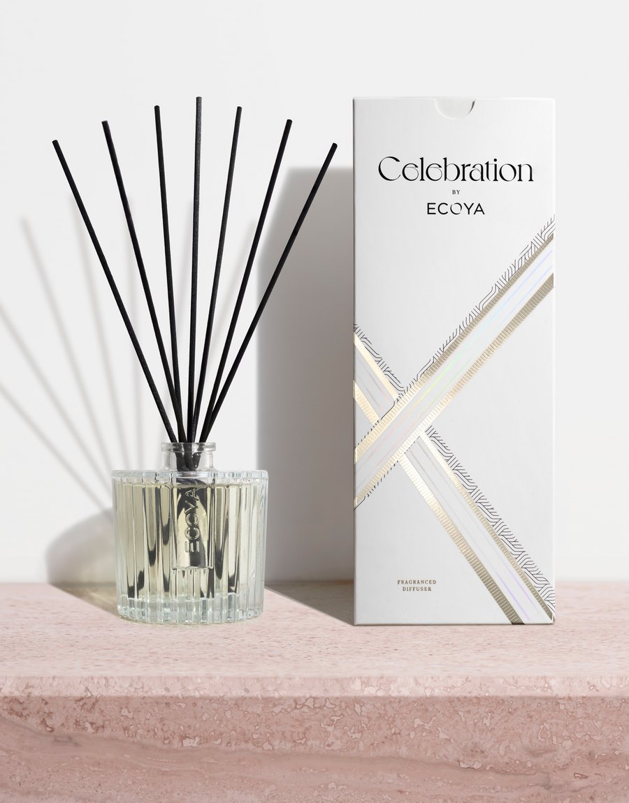 Ecoya Celebration - White Musk & Warm Vanilla Fragranced Diffuser