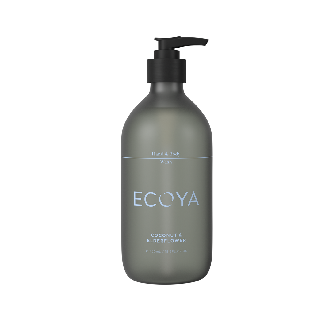 Ecoya Hand & Body Wash Coconut and Elderflower