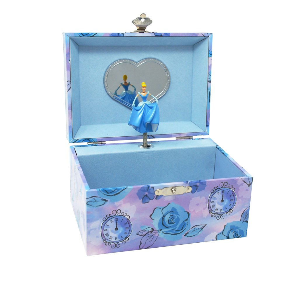 Pink Poppy - Cinderella Musical Jewellery Box