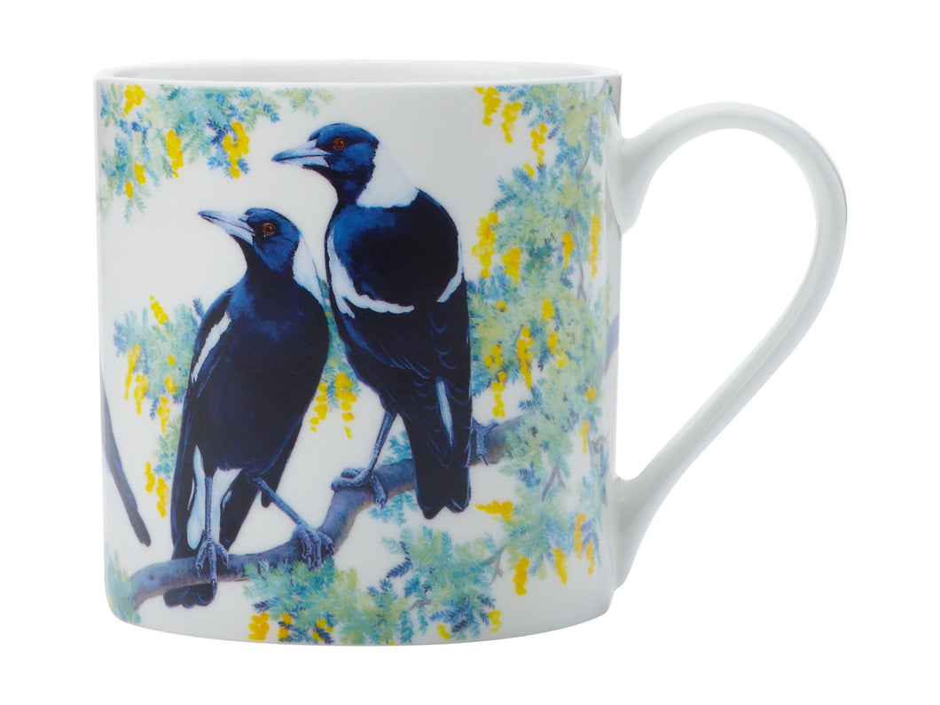 Cashmere Birdsong Mug 350ml Magpie Gift Boxed