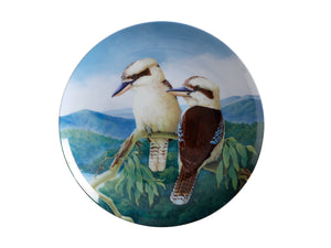 Birds of Australia 10 Year Anniversary Plate 20cm Kookaburra Gift Boxed