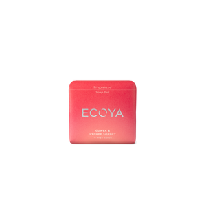 Ecoya Fragranced Soap Bar: Guava & Lychee Sorbet