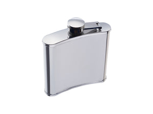 Barcraft Hip Flask 170ml Stainless Steel Gift Boxed