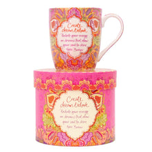Load image into Gallery viewer, Intrinsic Mug with Inspirational Quote - Create Dream Believe
