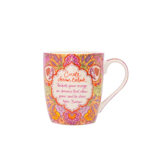 Intrinsic Mug with Inspirational Quote - Create Dream Believe