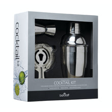 Load image into Gallery viewer, Barcraft Stainless Steel Three Piece Cocktail Set
