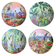 Load image into Gallery viewer, La La Land Nature Dwellings Melamine Plates (Set of 4)
