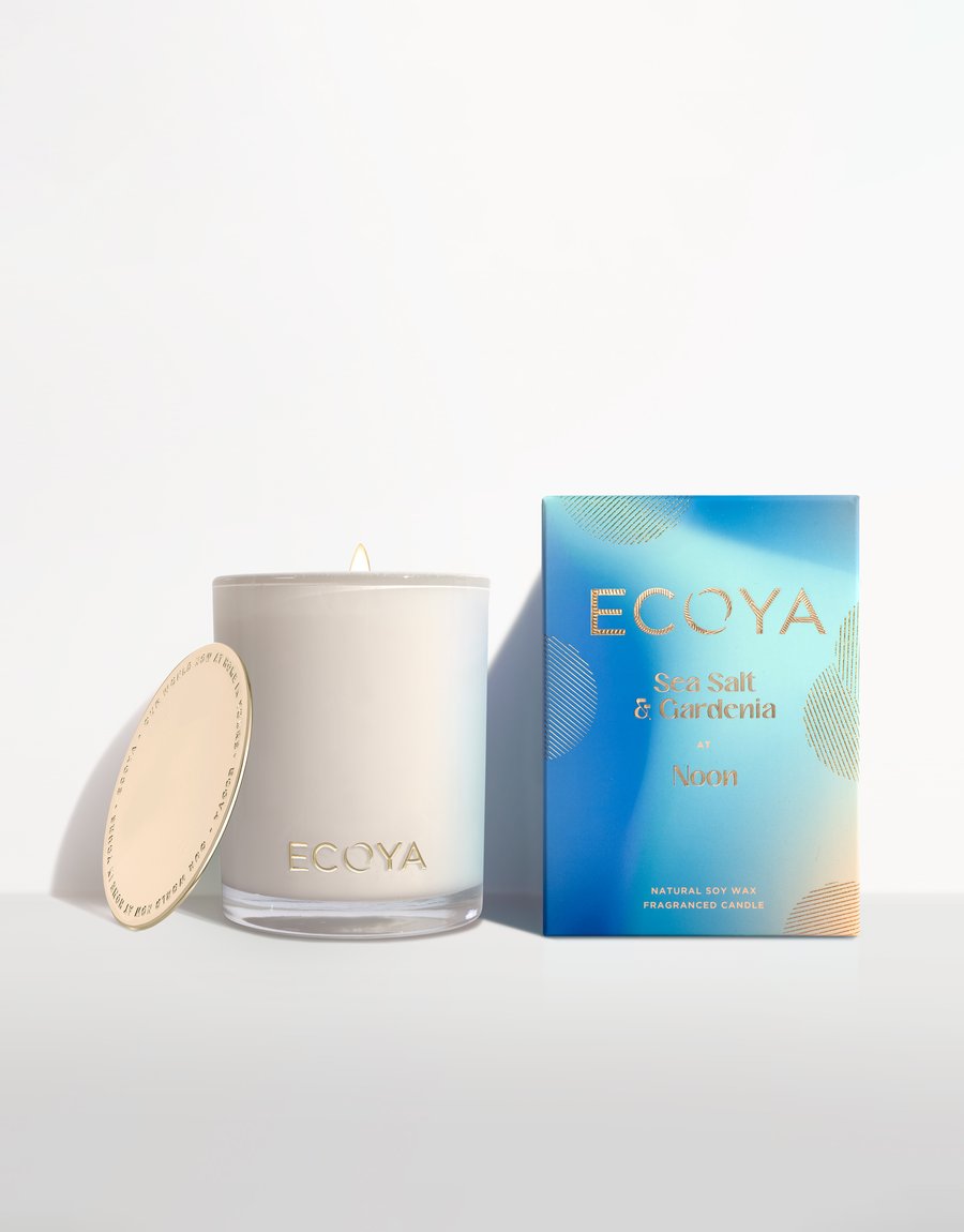 Ecoya Limited Edition Sea Salt & Gardenia at Noon Madison Jar