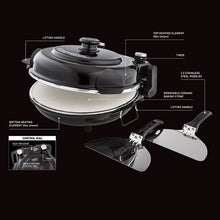 Load image into Gallery viewer, MasterPro Ultimate Pizza Oven Black

