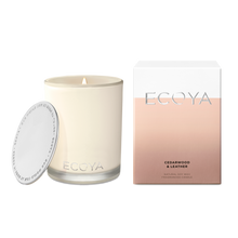 Load image into Gallery viewer, Ecoya Cedarwood and Leather Natural Soy Wax Candle
