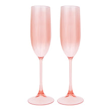 Load image into Gallery viewer, Sunnylife Poolside Champagne Flutes - Powder Pink
