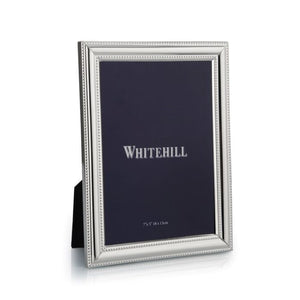 Whitehill Silver Plate Photo Frame - Bead