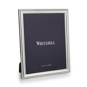 Whitehill Silver Plate Photo Frame - Bead