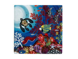 Melanie Hava Jugaig-Bana-Wabu Coaster 10cm - Reef Wonderland