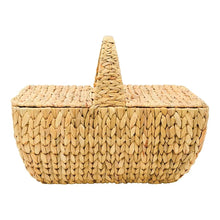 Load image into Gallery viewer, Annabel Trends Picnic Basket - Water Hyacinth
