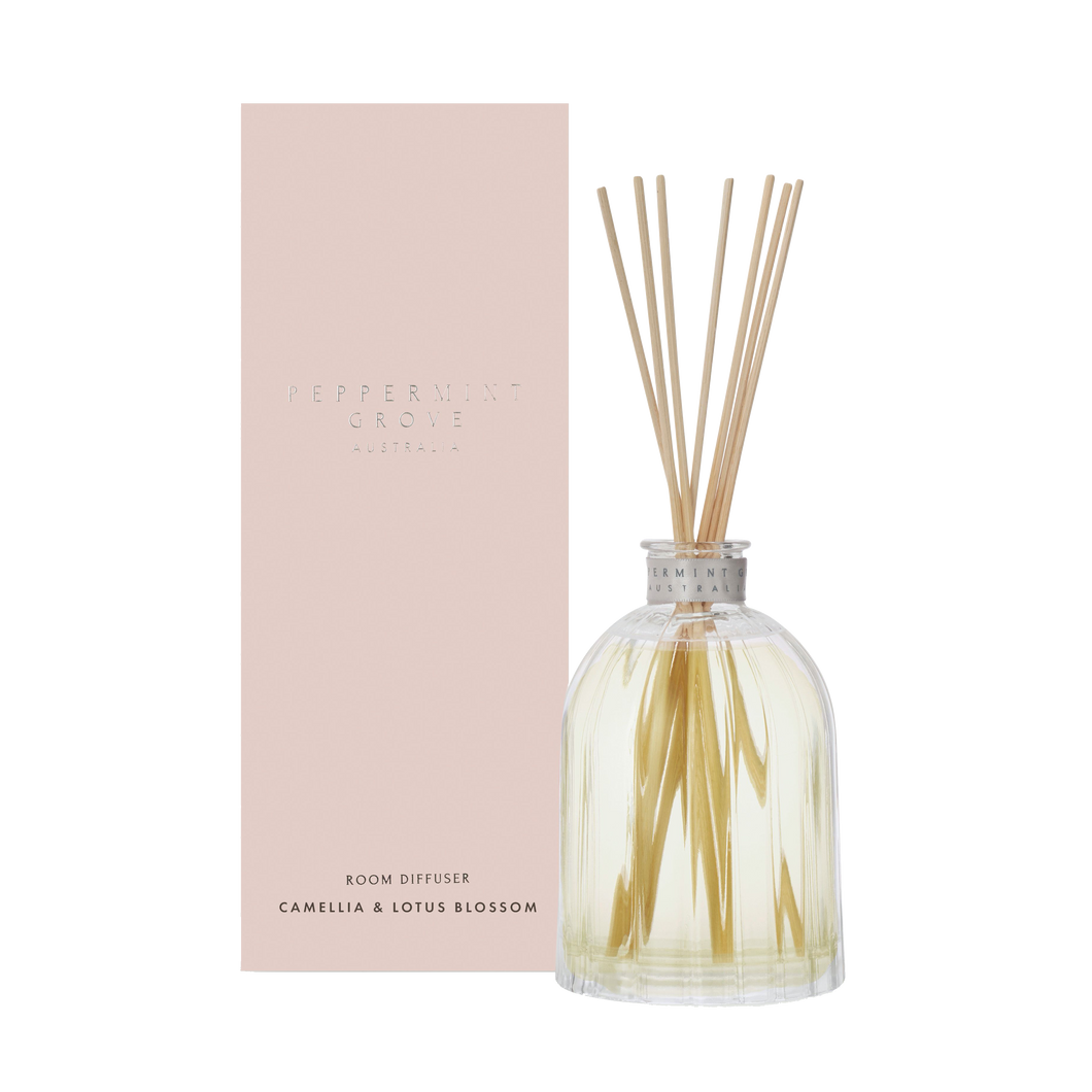 New Fragrance - Peppermint Grove Camellia & Lotus Blossom Diffuser
