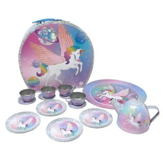 Pink Poppy - To the Moon 15 Piece Tea Set in Carry Case