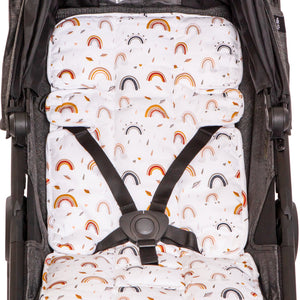 All4Ella - Pram Liner - Reversible - Rainbow