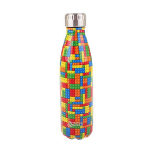Oasis Double Wall Insulated Drink Bottle - Bricks