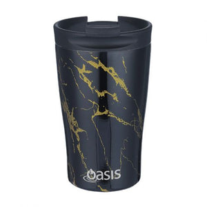 Oasis Double Wall Insulated Stainless Steel Travel Cup (350ml) - Gold Onyx