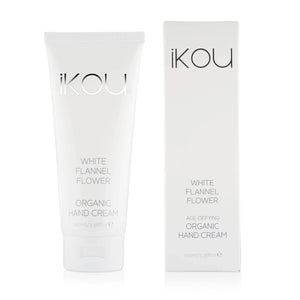 IKOU White Flannel Flower Organic Hand Cream