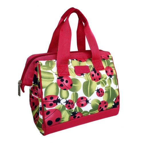Sachi Insulated Lunch Tote - Lady Bugs