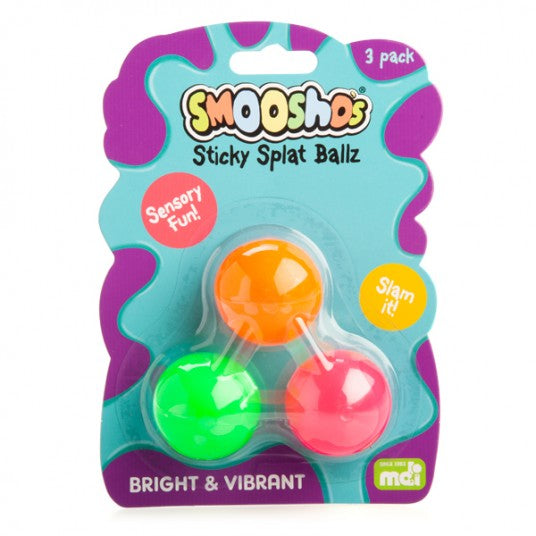 MDI - Smoosho's Sticky Splat Ballz - Set of 3
