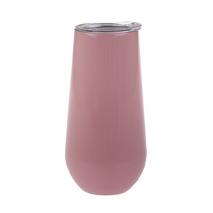 Oasis Insulated Champagne Flute 180ml - Soft Pink