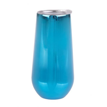 Load image into Gallery viewer, Oasis Insulated Champagne Flute 180ml - Mirror Sapphire
