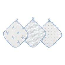 Load image into Gallery viewer, aden + anais - Washcloths 3 Pk - Dapper
