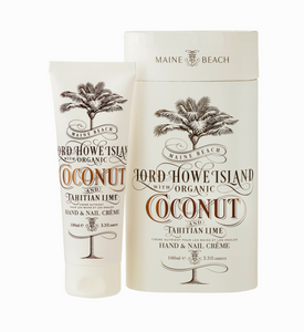 Maine Beach Coconut and Tahitian Lime Hand & Nail Creme 100ml