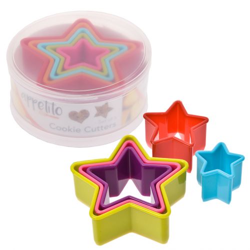 Star Cookie Cutters (Set of 5)