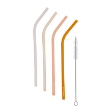Load image into Gallery viewer, Sunnylife Reusable Silicone Straws Multi
