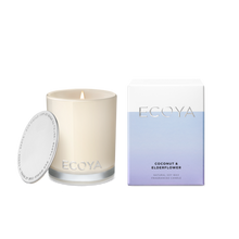 Load image into Gallery viewer, Ecoya Coconut and Elderflower Natural Soy Wax Candle
